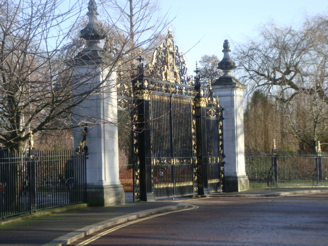 ornamental gate installation